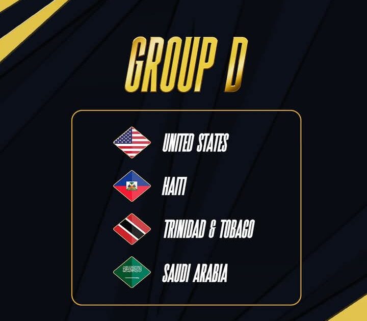 GOLD CUP 2025 : HAÏTI HÉRITE DU LOURD DANS LE GROUPE D