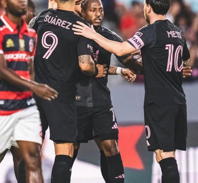 MLS : LE TRIO MSF A BRILLÉ, INTER MIAMI A RETROUVÉ LE SOURIRE CONTRE LES NEW YORK RED BULLS