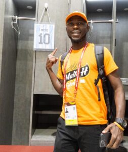 Lutherson Léon au Lusail Stadium 